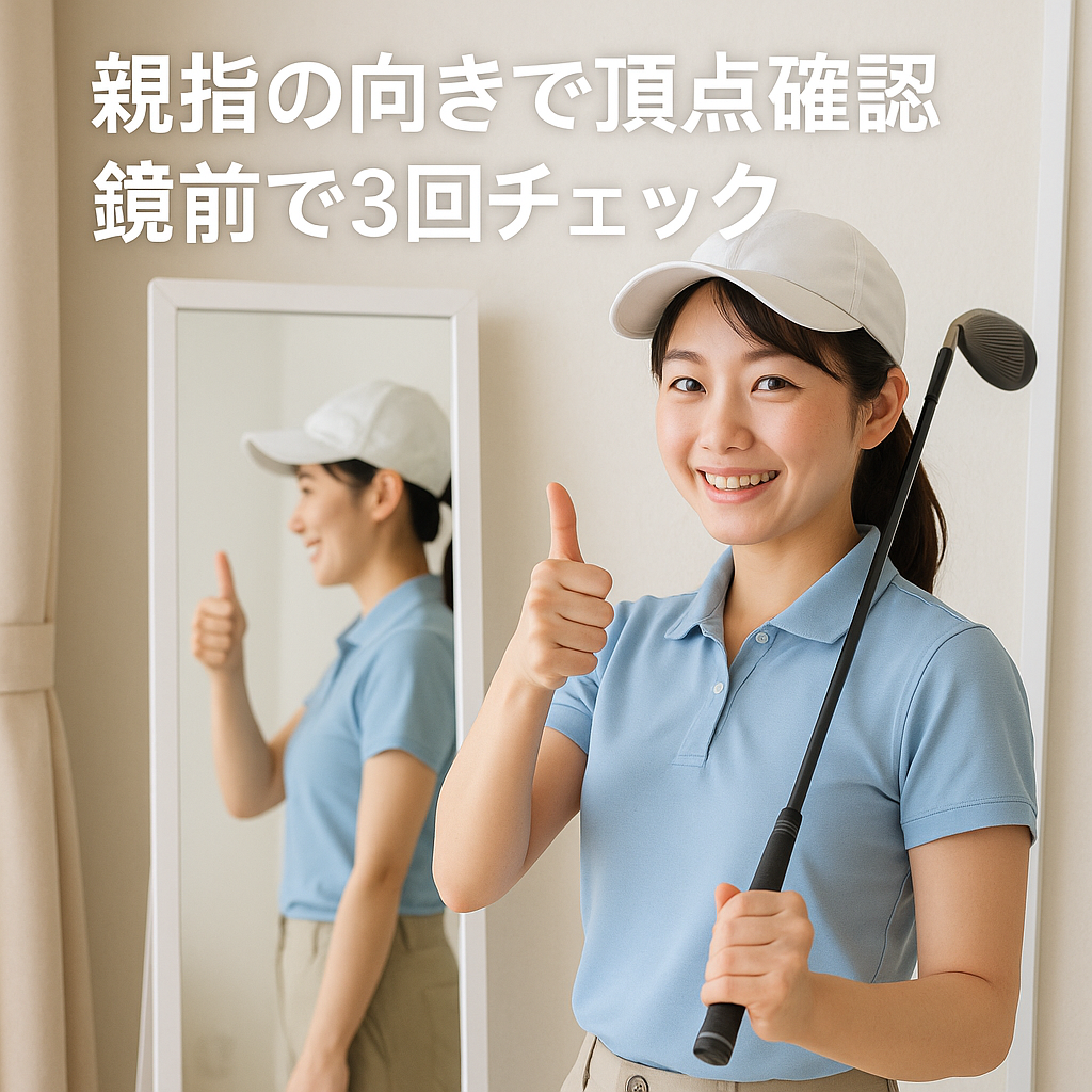 野方店が教える！「親指の向き」でトップのブレをゼロにする魔法の矯正法 | わたしのゴルフ